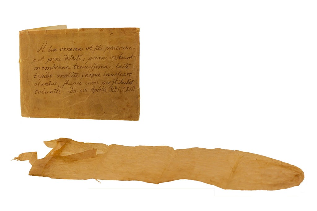 Kondomi vuodelta 1813 Kondomi vuodelta 1813