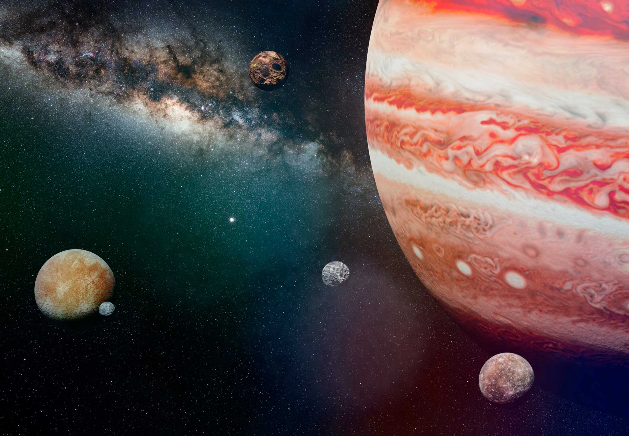 Manupiter Jupiters måner - Her er månerne i kredsløb om Jupiter | illvid.dk