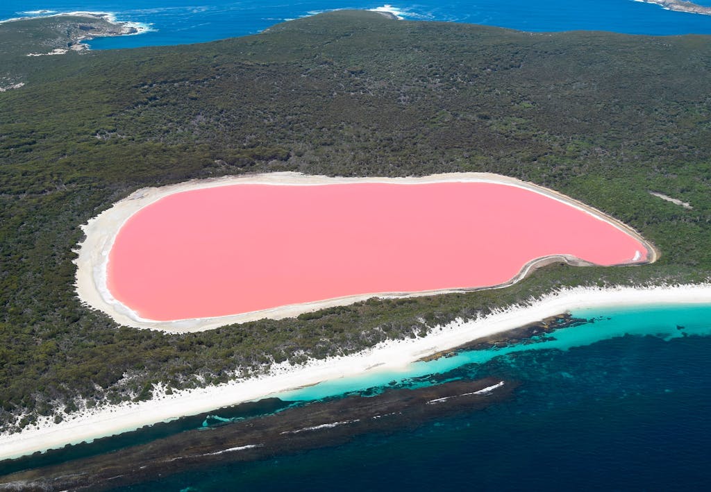 Lake Hillier Australien Lake Hillier Australien