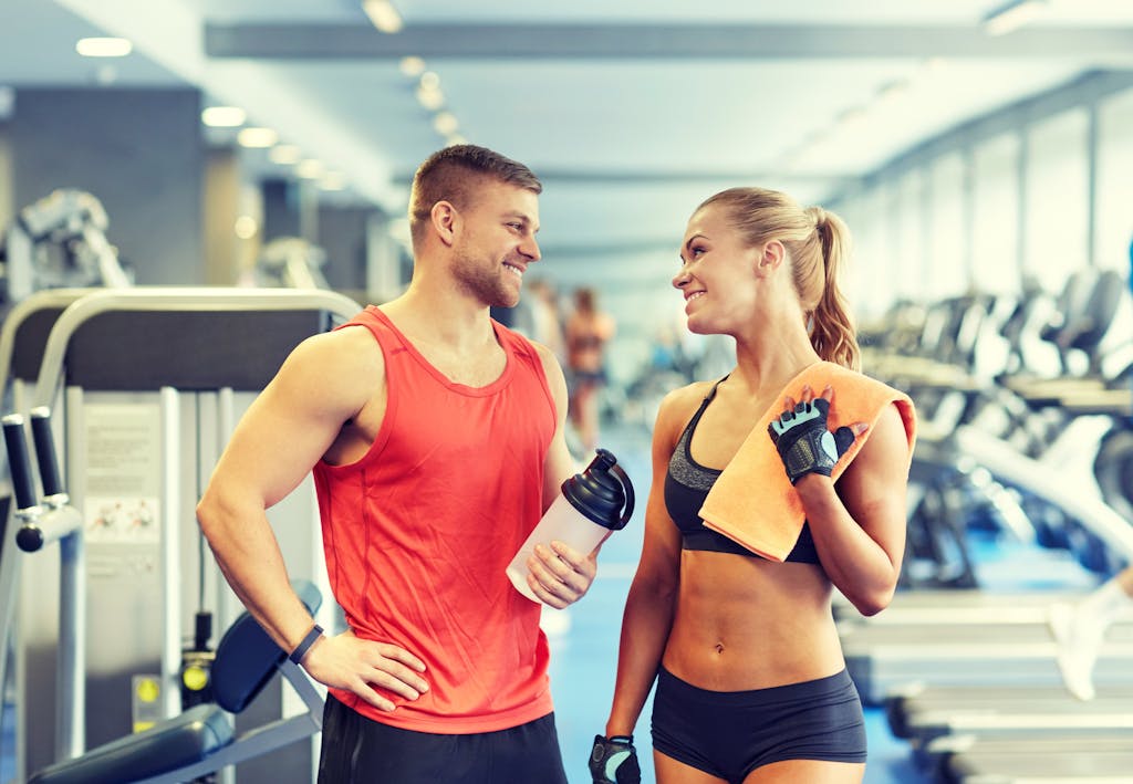 Sport Fitness Lifestyle Flirt flirte mennesker fitness