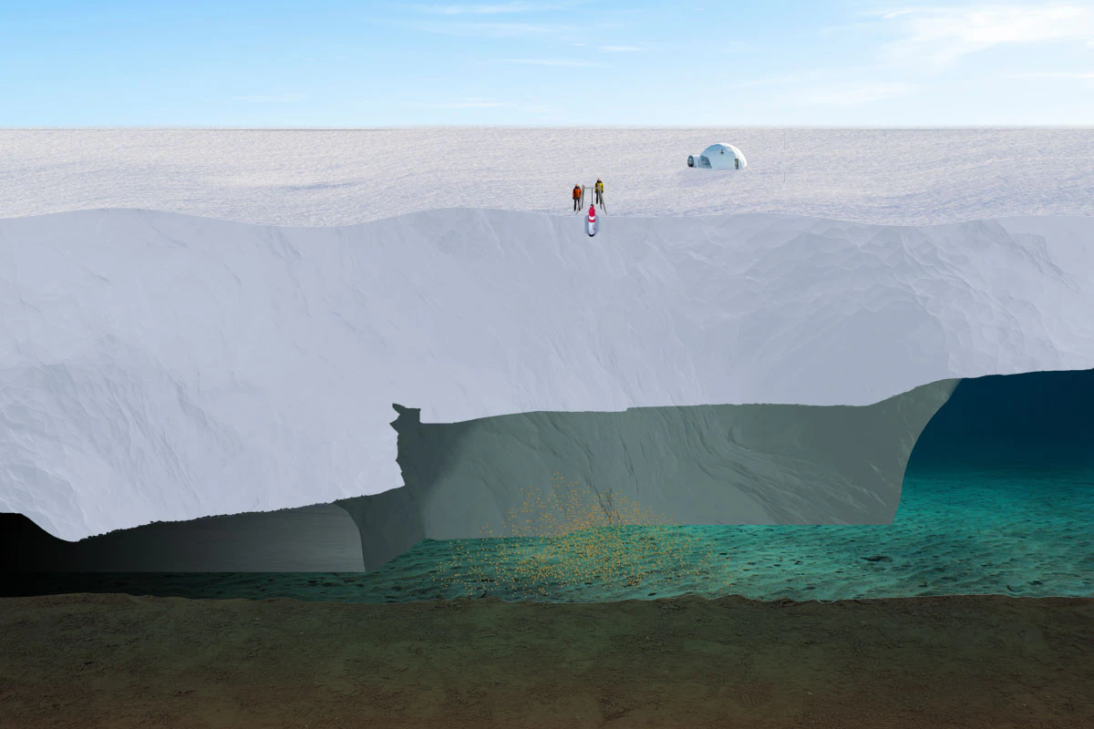 Rivers of life flow under Antarctica | scienceillustrated.com