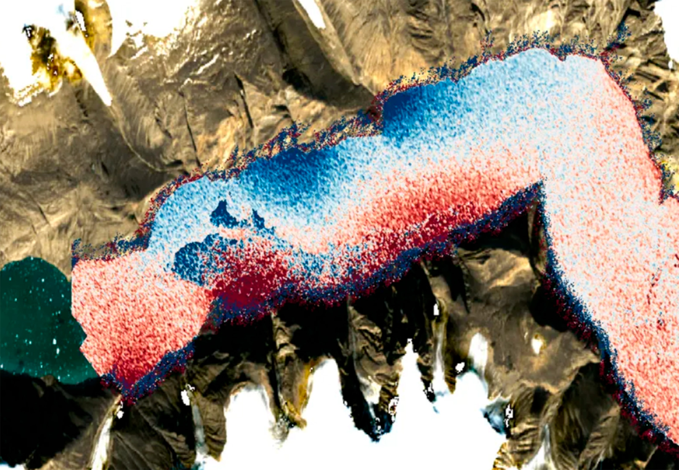 Data tsunameista Dicksonin vuonossa