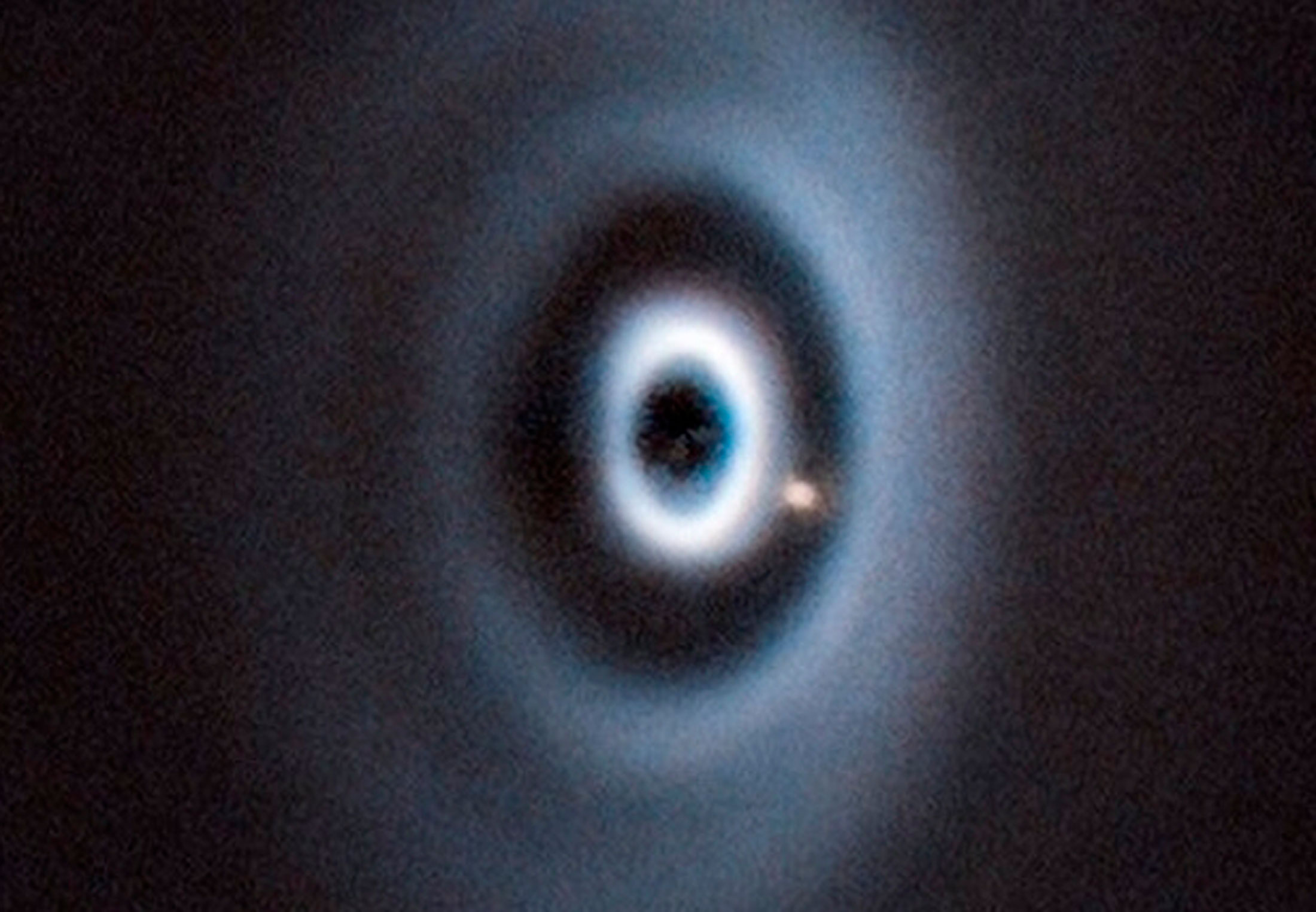 Young astronomer turned her attention to a mysterious region of the ...