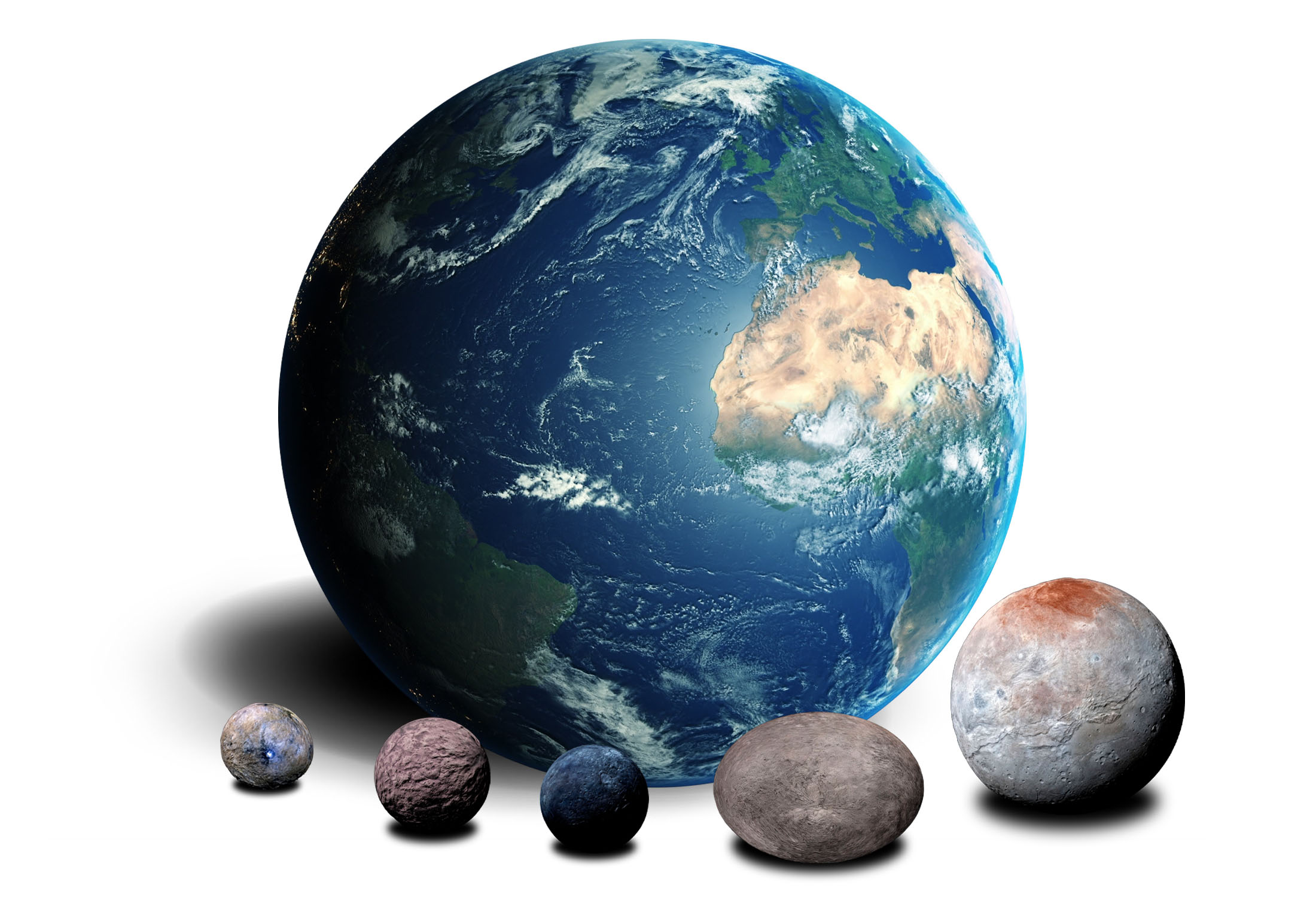 The Solar System is teeming with enigmatic dwarf planets ...