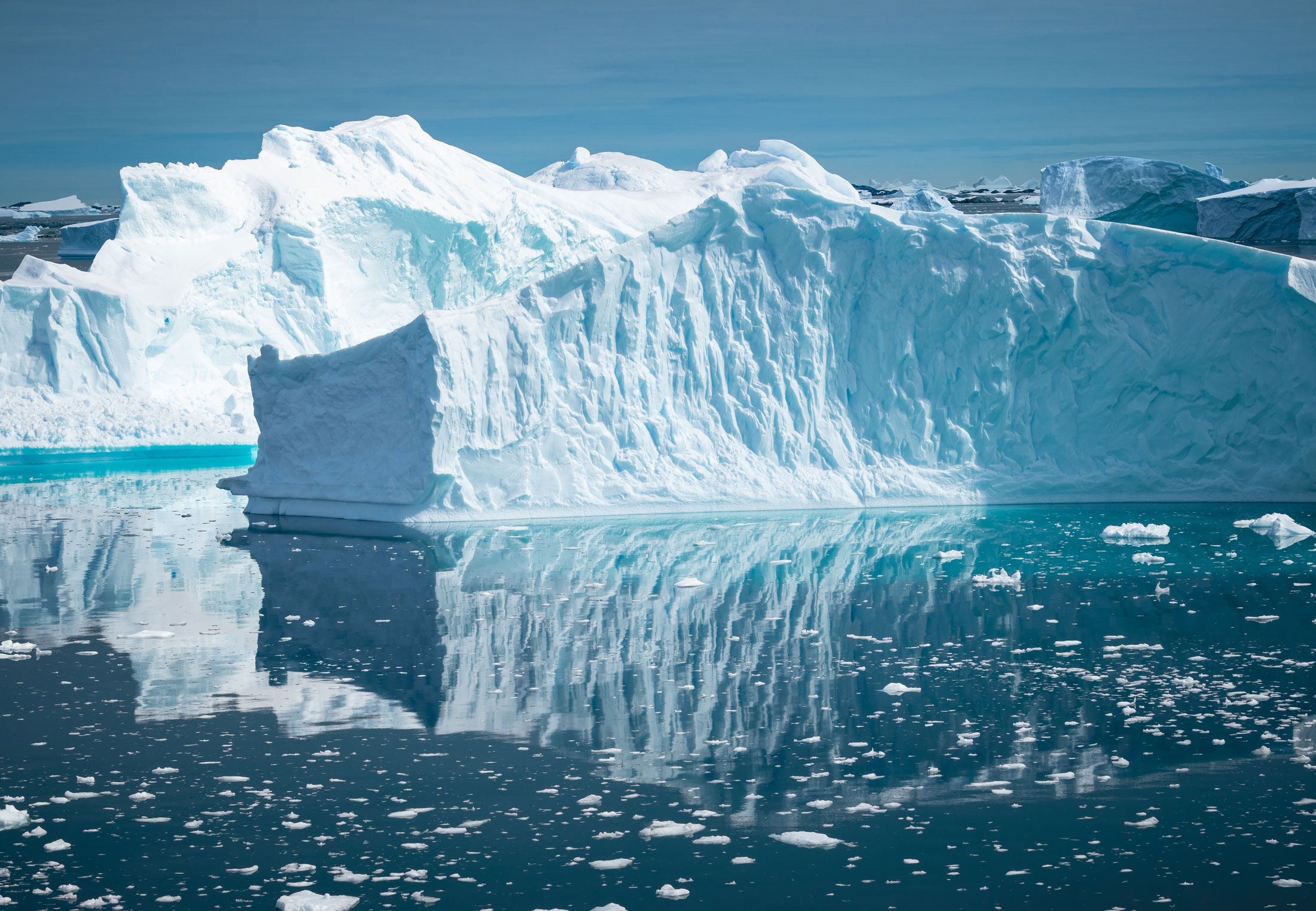 Graham Passage, near Charlotte Bay, on the Antarctic Peninsula