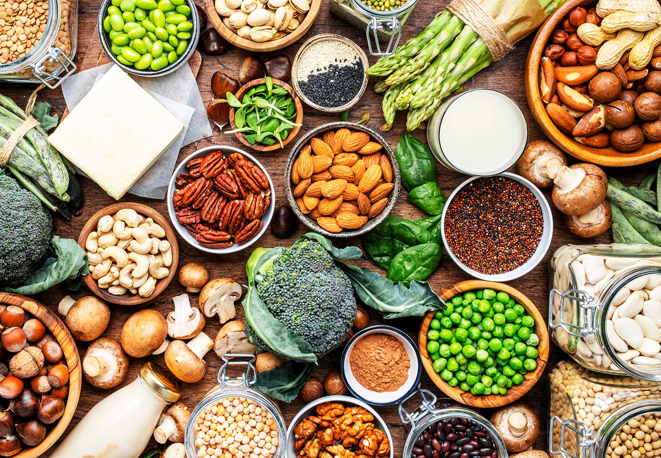 Τροφές φυτικής προέλευσης.