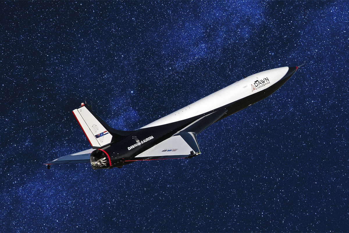 Dawn Mk-II Aurora rymdflygplan