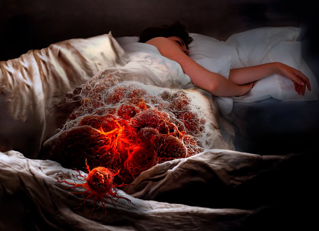 Cancer, teaser, på natten Cancer, teaser, på natten