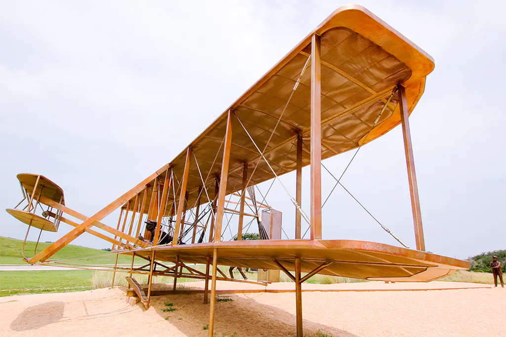 Wright bestuurde het eerste vliegtuig | wibnet.nl