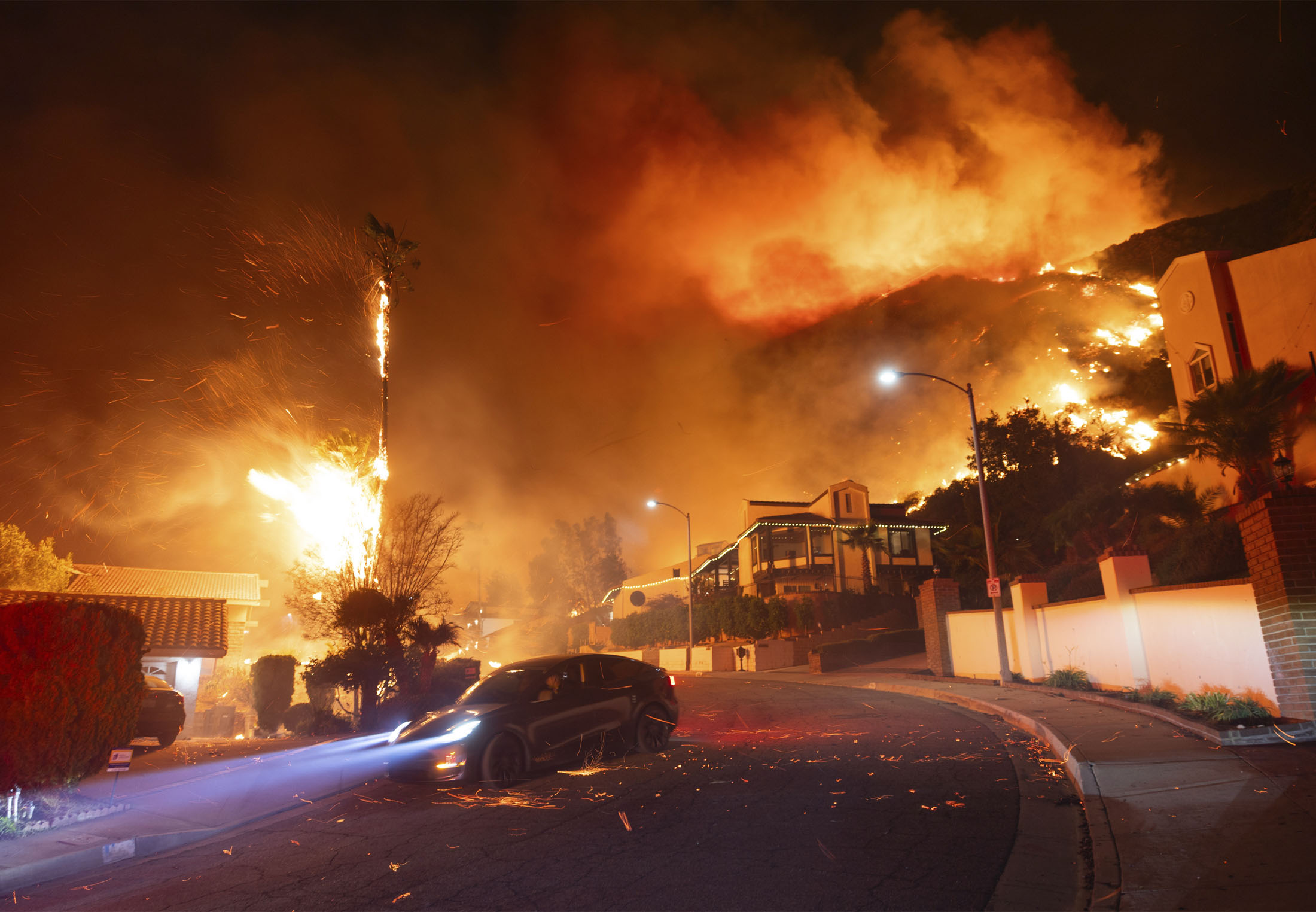 Maastopalo Los Angeles