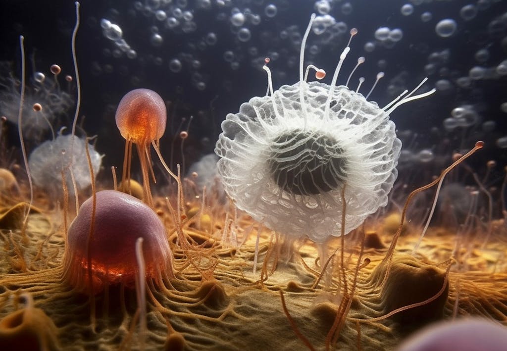 protosterol biota illustration protosterol biota illustratie