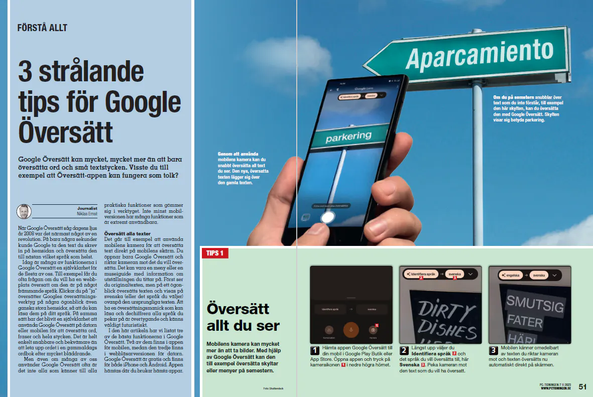 3 strålande tips för Google Översätt | pctidningen.se