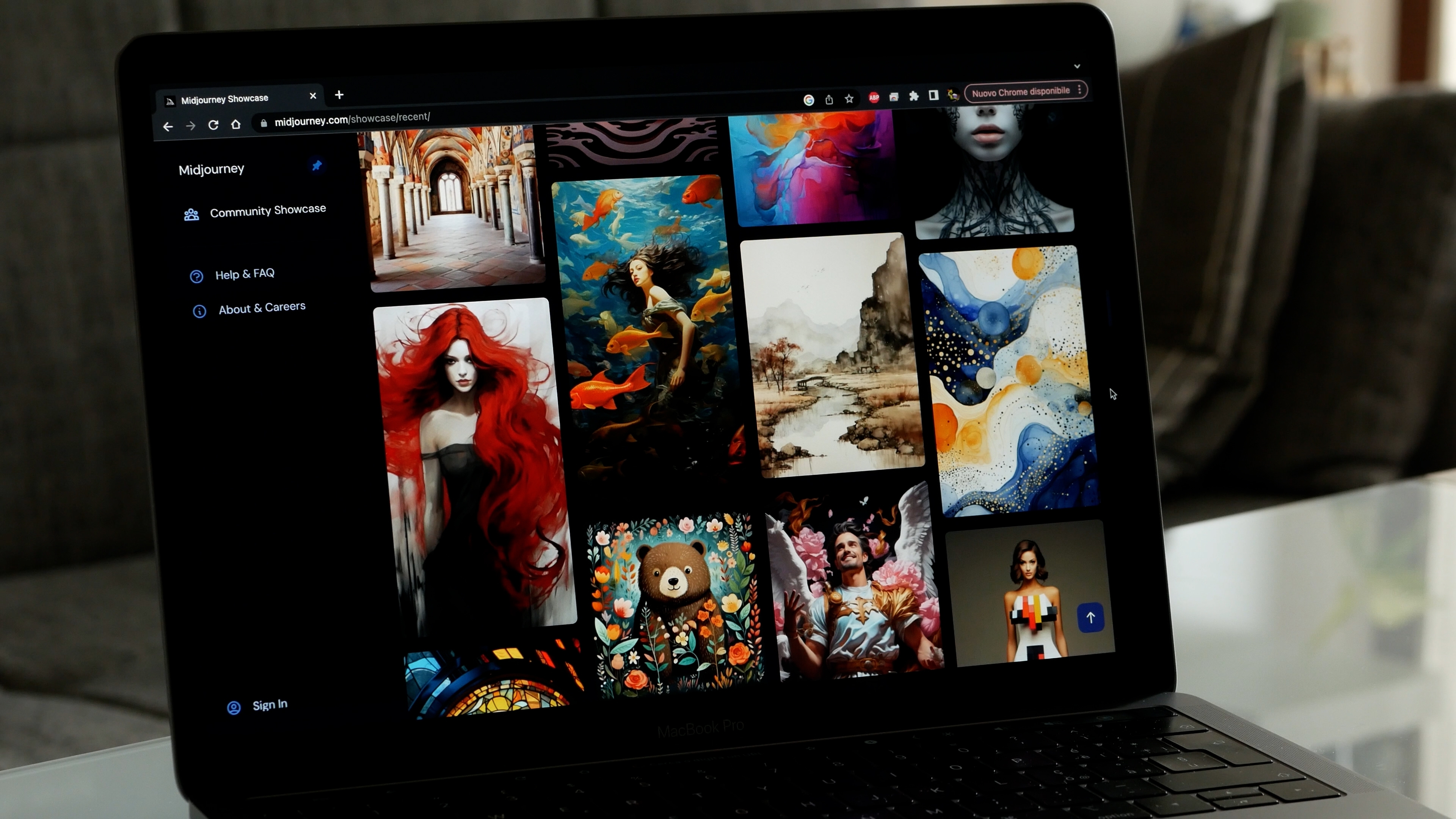 Billeder lavet med kunstig intelligens - AI
