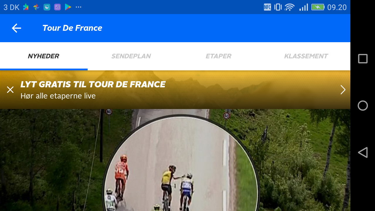 Tour de France app