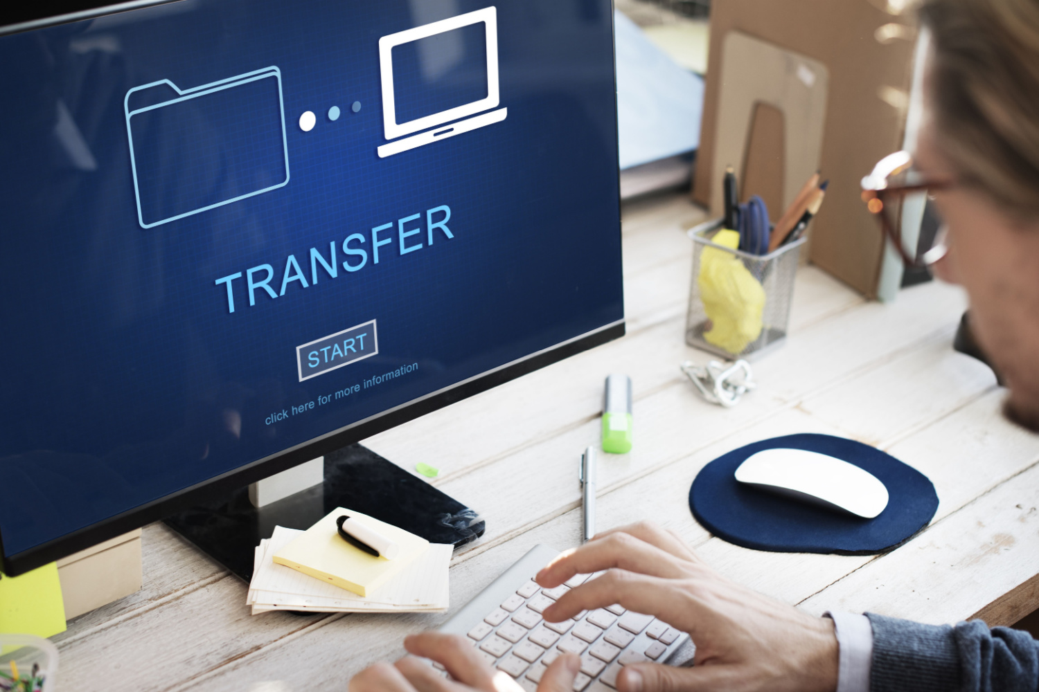 Synkronisera filer på datorn