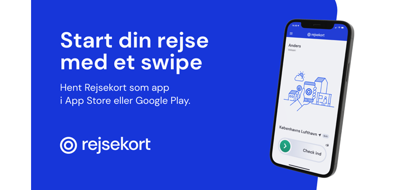 Nu kan du få rejsekortet som app