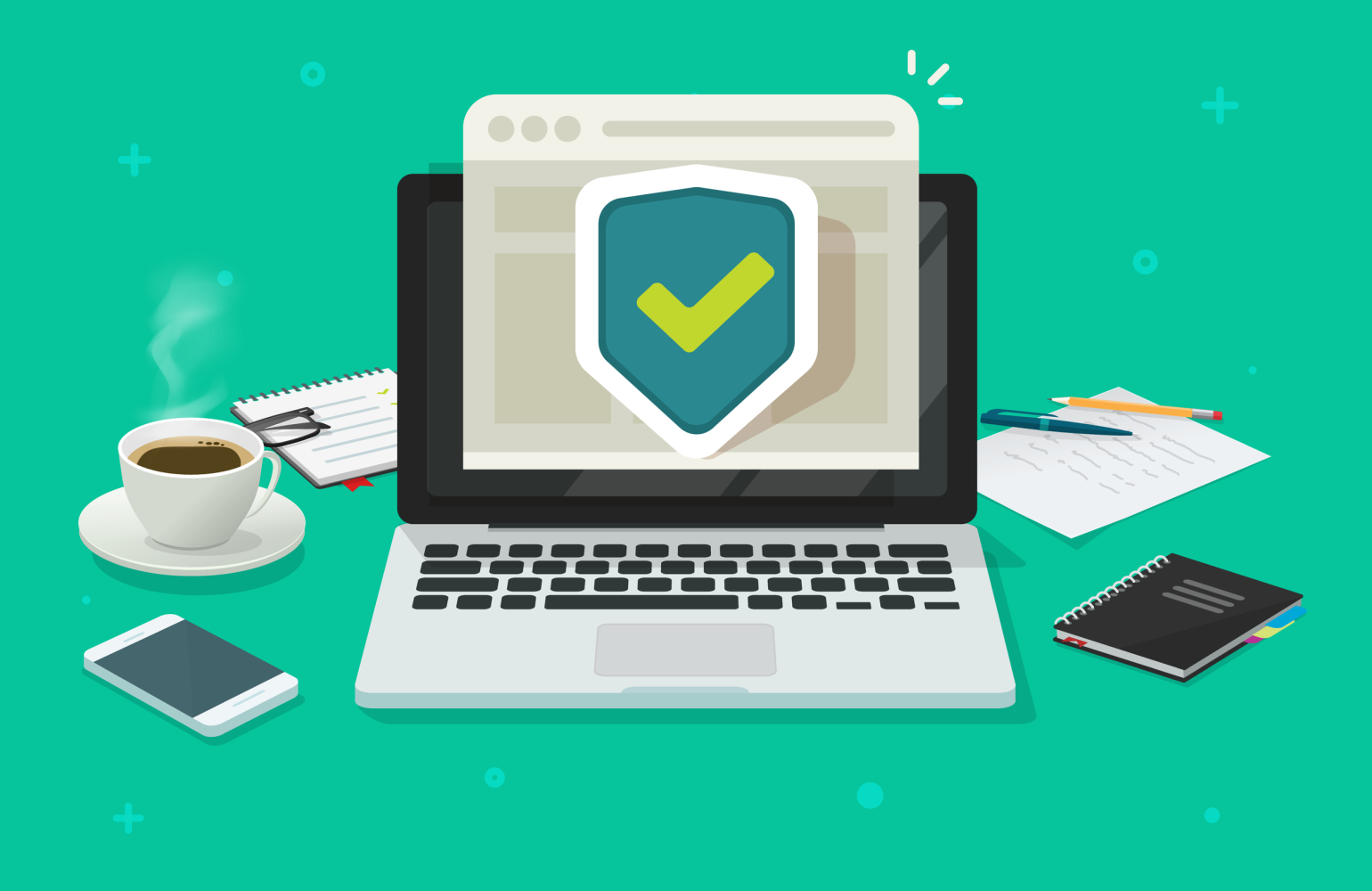 Med en sikker browser kan du beskytte dine private data.