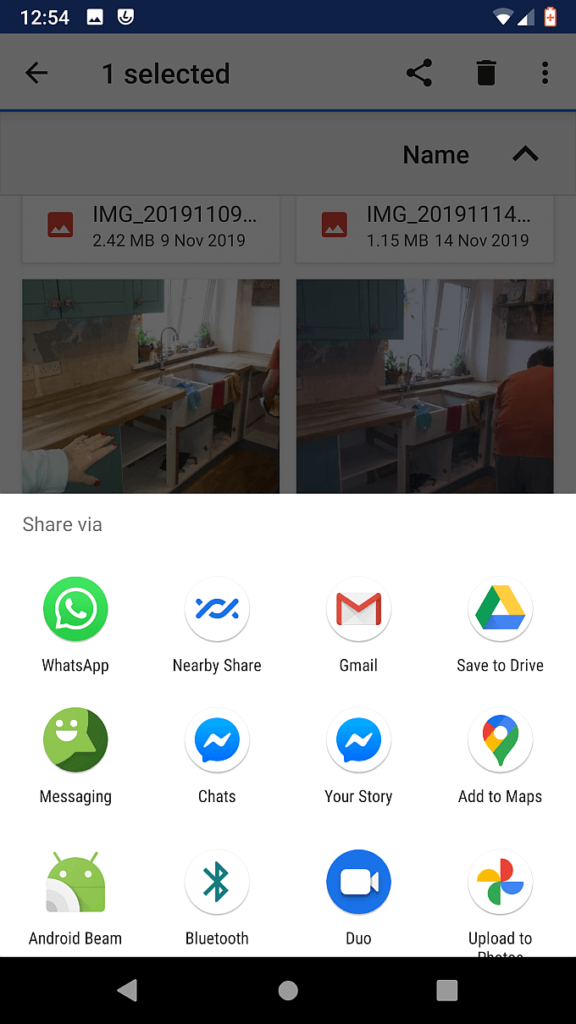 Nu kan du skicka bilder med Närdelning.