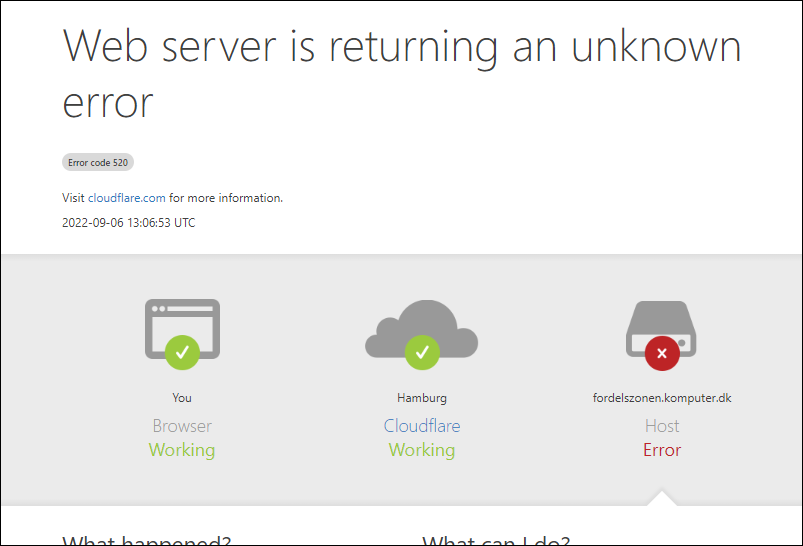 520-fel i Fördelszonen