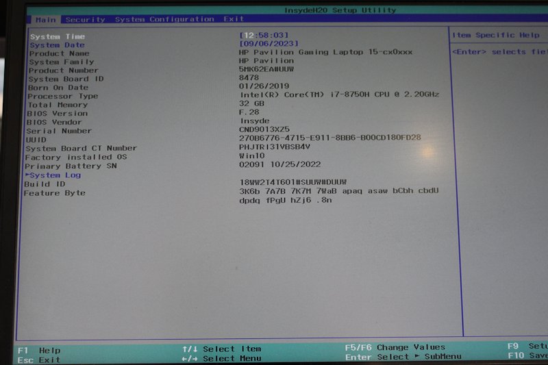 Her viser BIOS ganske riktig at maskinen nå har 32 GB RAM. Det forteller oss at modulene er riktig installert på maskinens hovedkort.