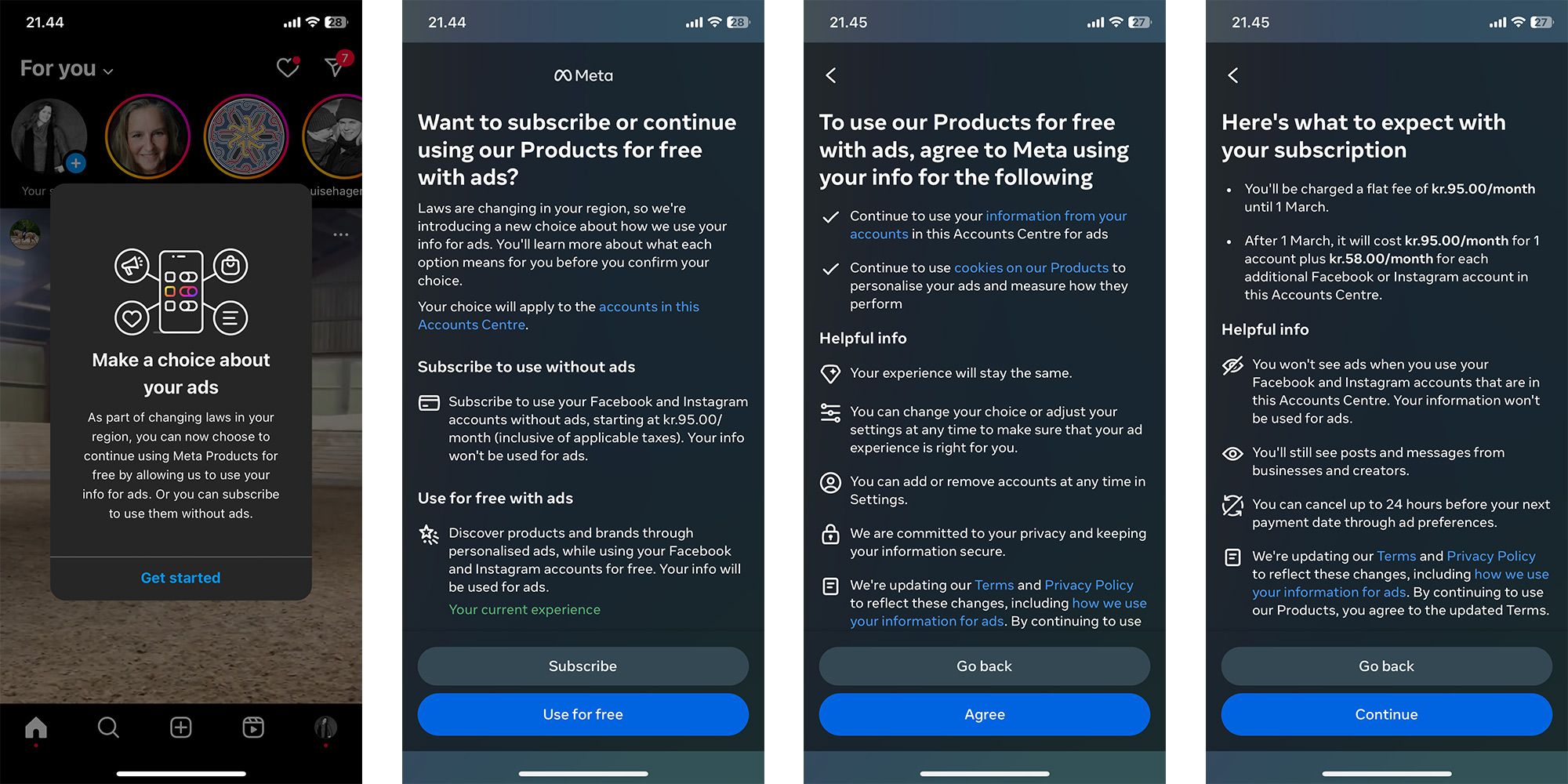 Betal eller "gratis" for Facebook