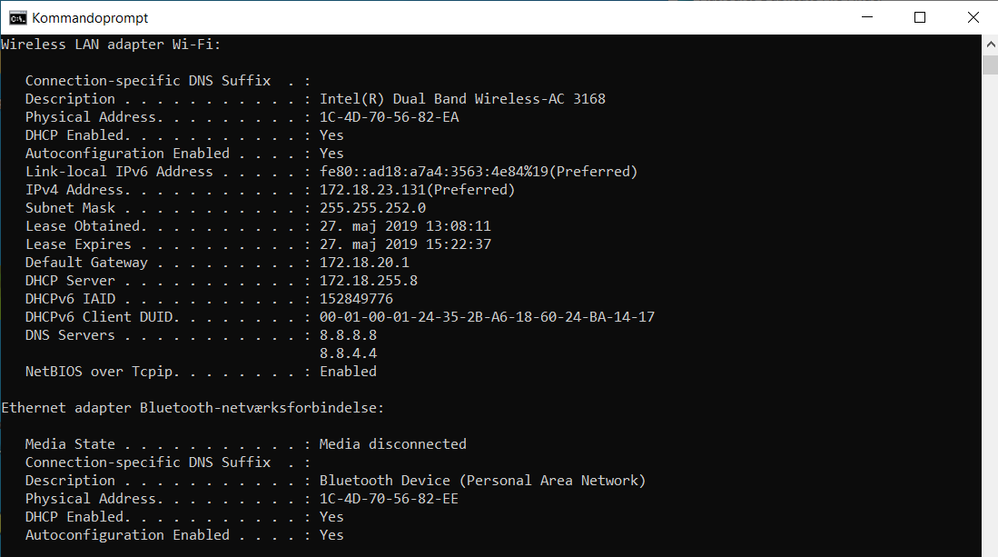 Hitta din MAC-adress i Windows