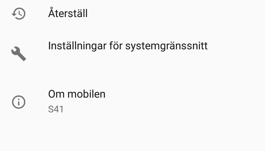 Hitta MAC-adressen i Android