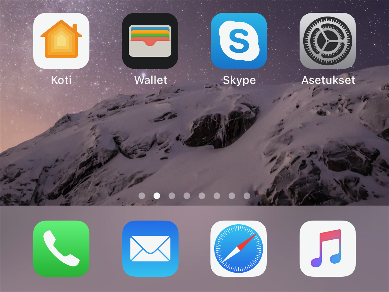 Etsi MAC-osoite iPhonesta