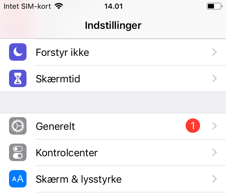 Find MAC-adressen på din iPhone