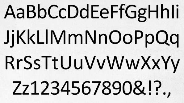 Calibri er en diskré og lettlest skrift, og du vil sikkert kjenne den igjen fra mange trykksaker og dokumenter. og nydelig, og du vil sikkert kunne genkende den fra mange tryksager og dokumenter.