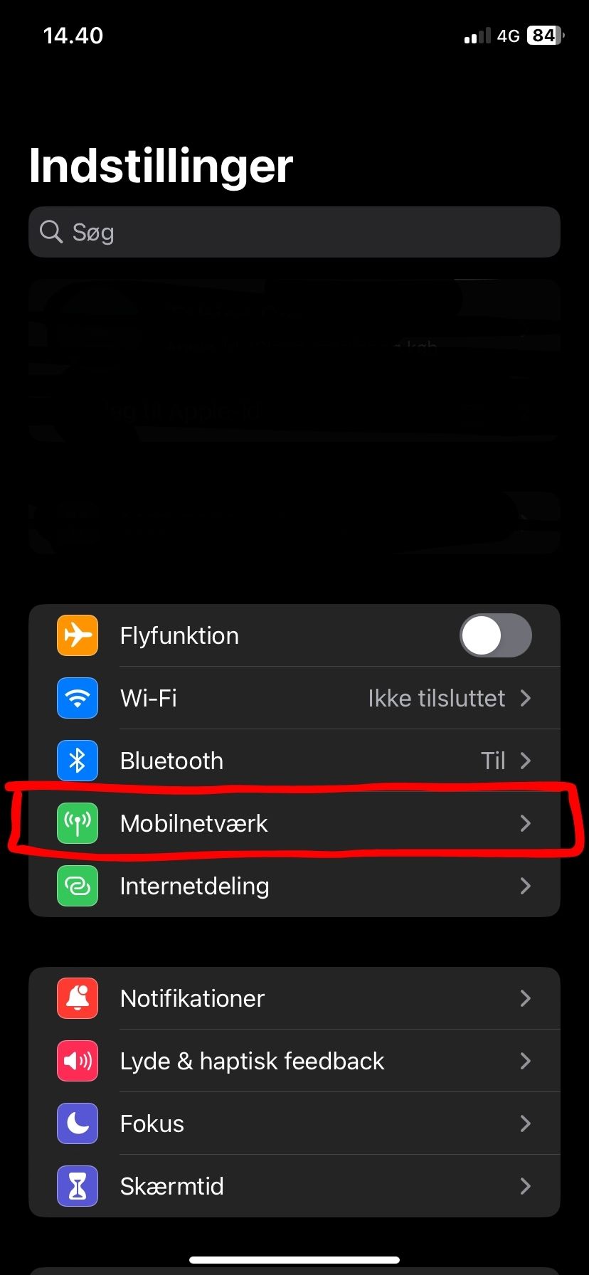 Wi-Fi Assist sluger strøm på din iPhone.