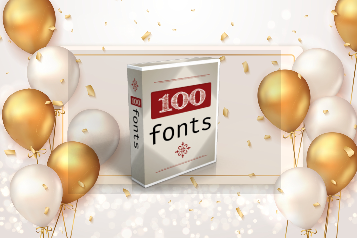 Kokosimme sata fonttia neljään eri pakettiin, jotta voit helposti löytää tarkoitukseesi parhaiten sopivan kirjasimen.