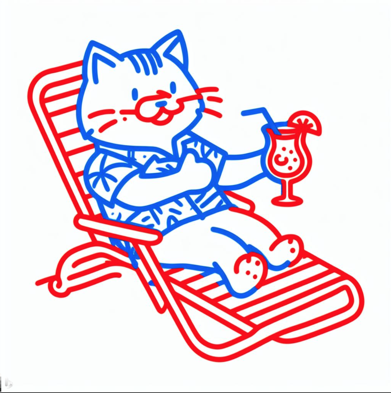 Streckteckning skpad med Dall-E 3