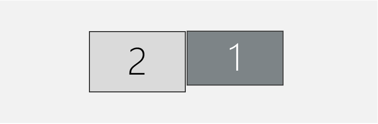 Flytta dina skärmar i Windows