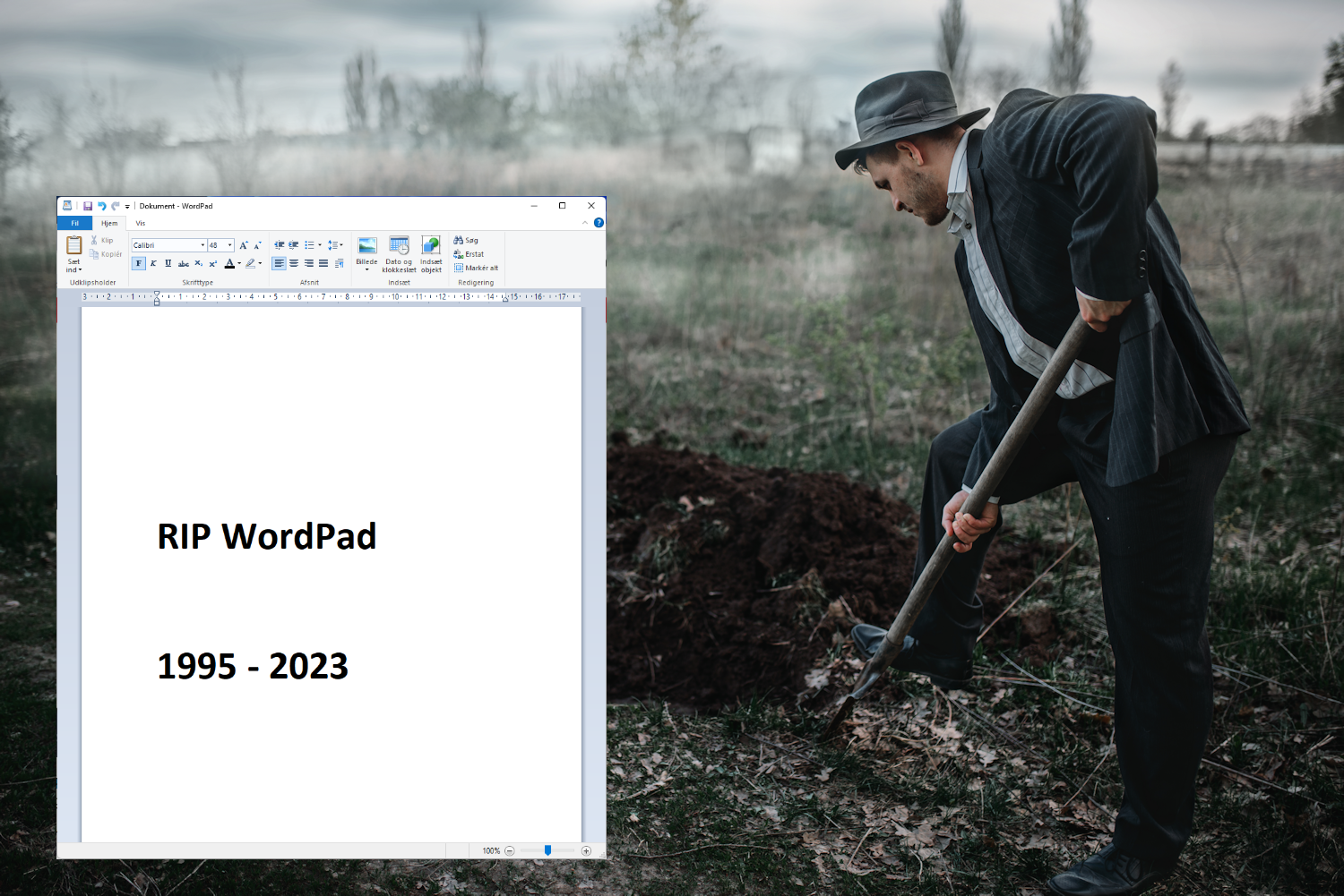 Etter 28 gode år har Microsoft valgt å terminere WordPad, som hittil har vært en fast del av Windows.