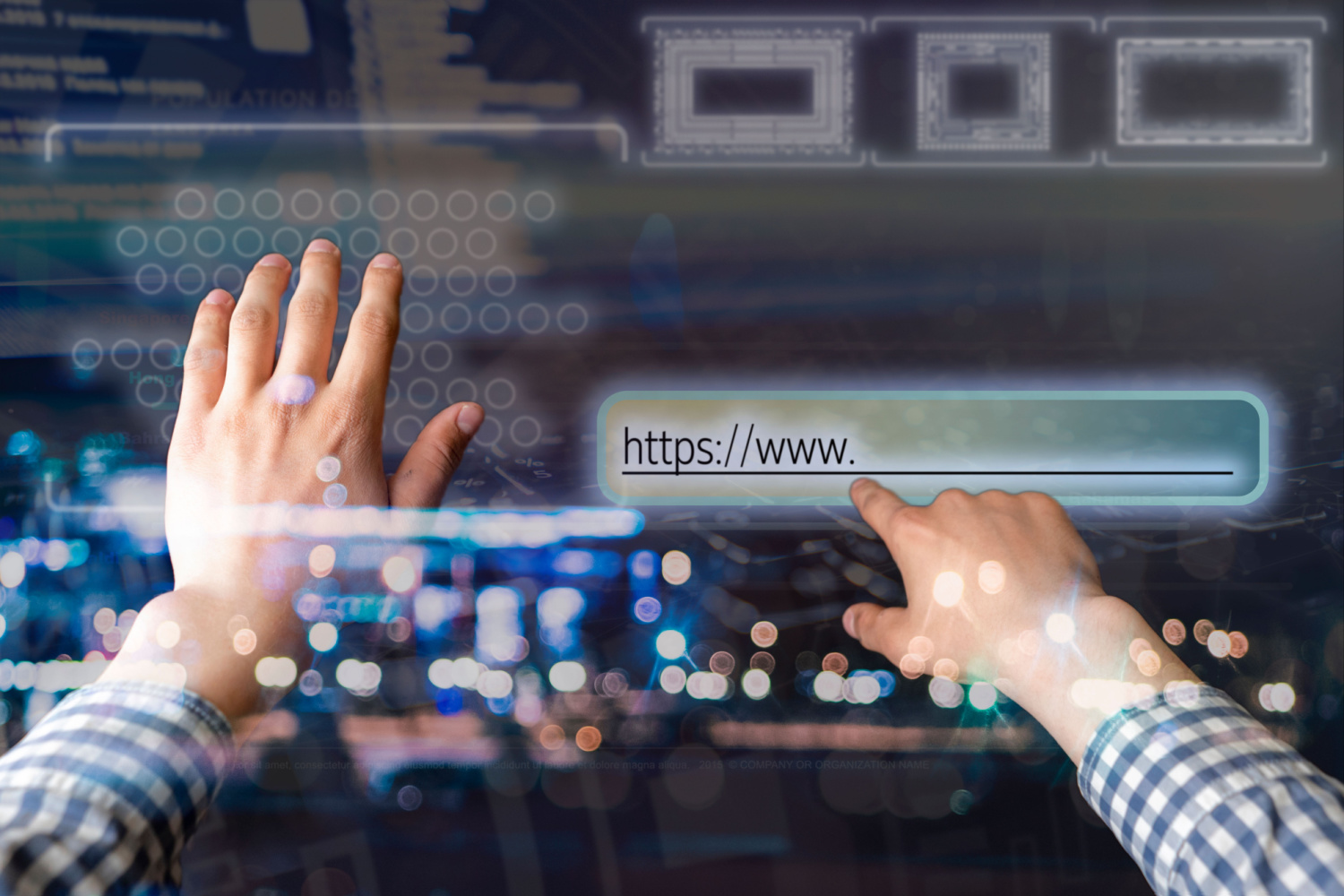 Använd det här kortkommandot för att komma till adressfältet.