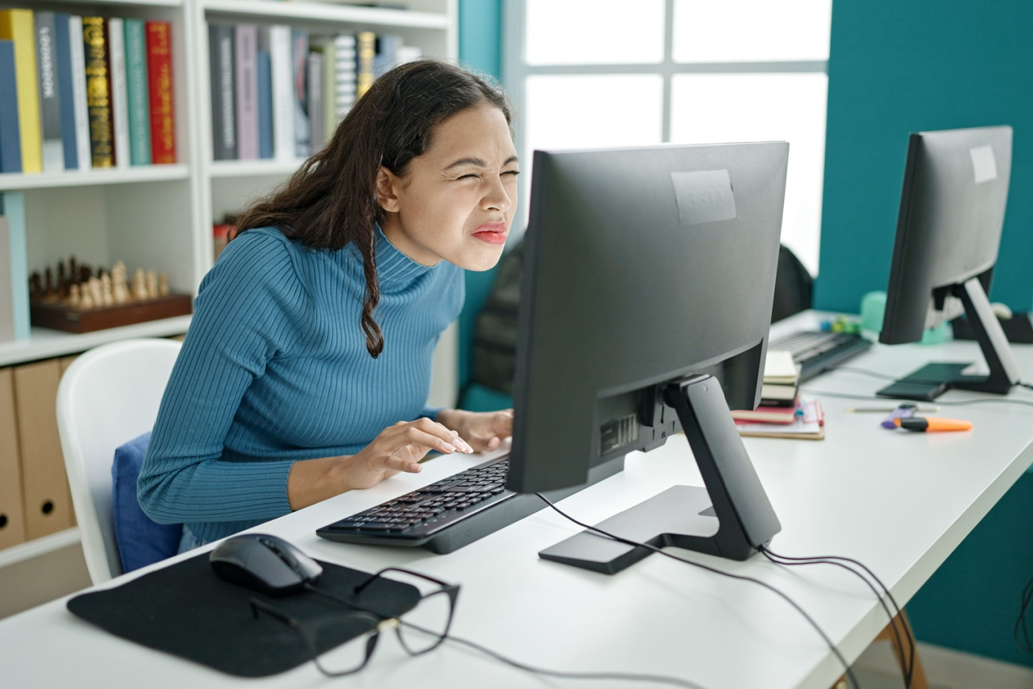 Med kortkommandot kan du zooma ut och zooma in på skärmen