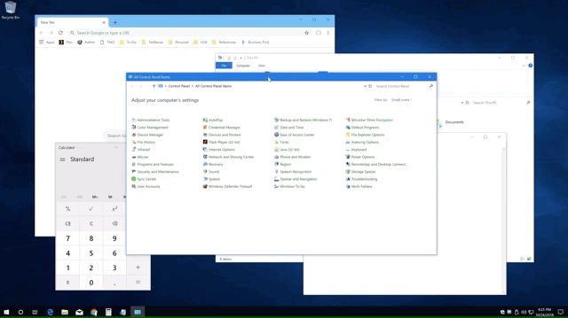 Windows Shake – ravista yhtä ikkunaa, niin muut pienenevät