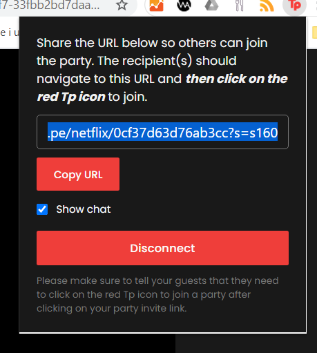 Tillägget Netflix Party till Google Chrome har bytt namn till Teleparty
