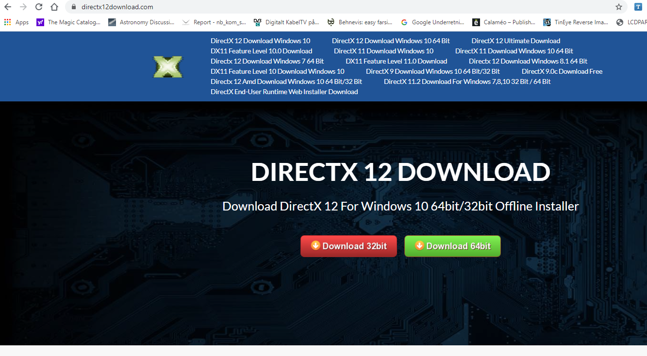 Falsk "Microsoft-side" lokker med programmer og malware