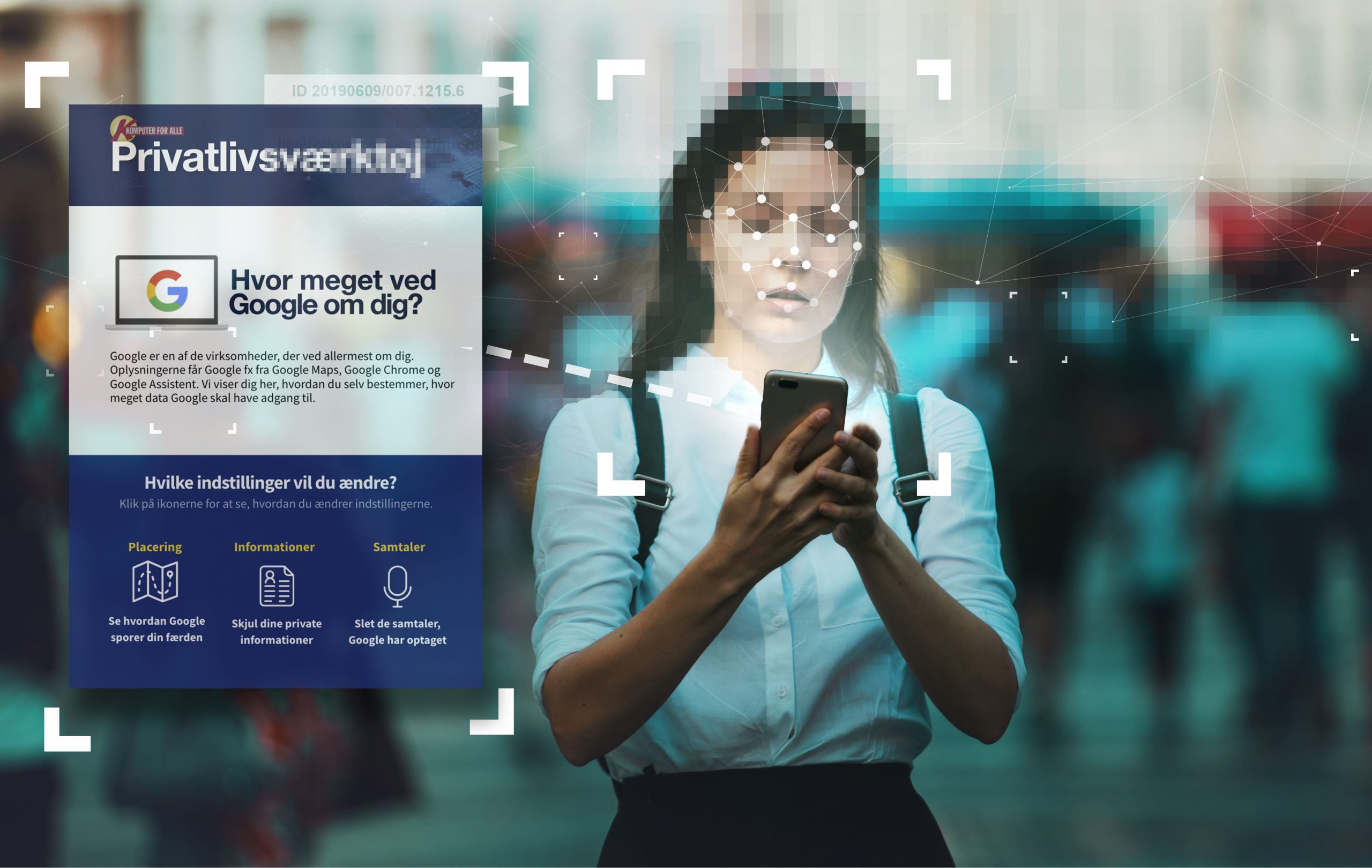Integritetsinställningar hos Google och Facebook