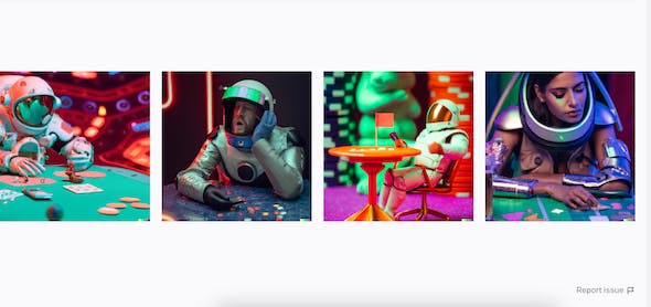 DALL·E 2 lager bilder ut fra tekstene dine