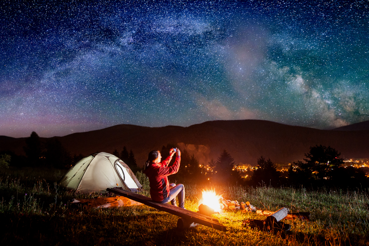 Se stjerner på mobilen med appen SkyView Lite