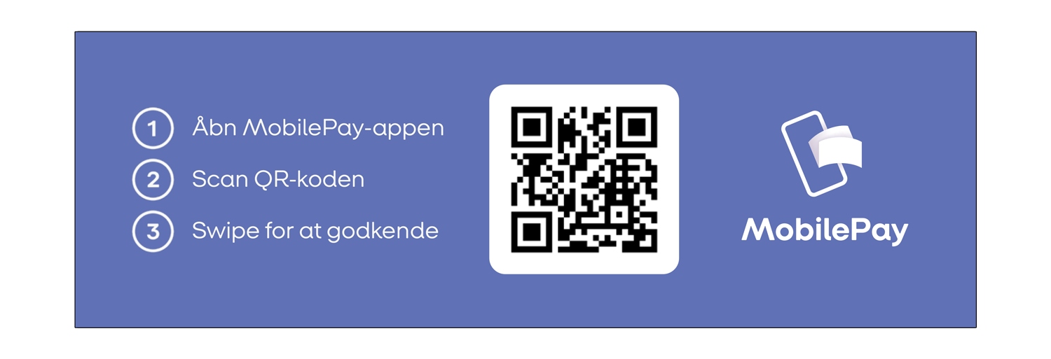 Mobilepay med QR-kode