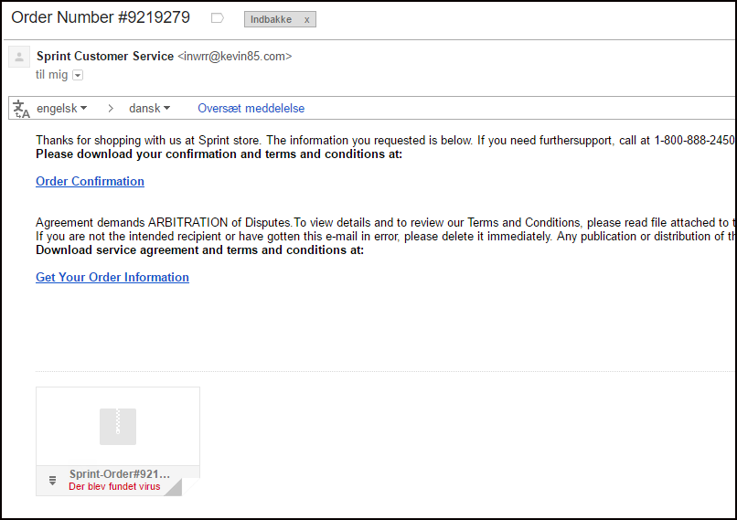 Pas på med at klikke på filer fra ukendte afsendere.