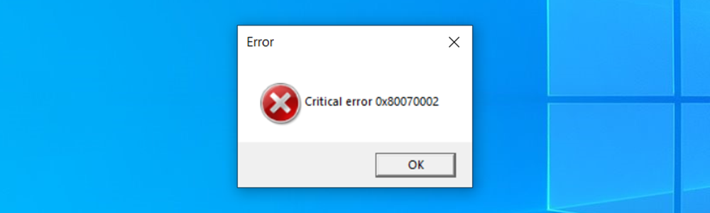Fejlmeddelelse om fejl 0x80004005 i Windows