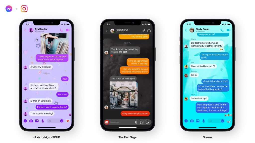 Bytt tema på Facebook Messenger
