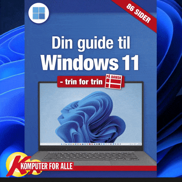 Godt i gang med Windows 11 med Komputer for alles e-bog