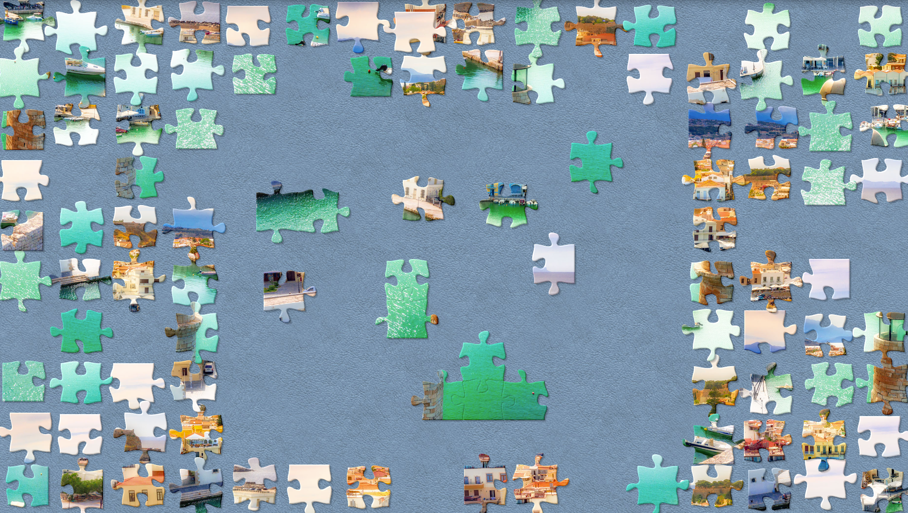 Ett pussel på hemsidan Jigsaw Explorer