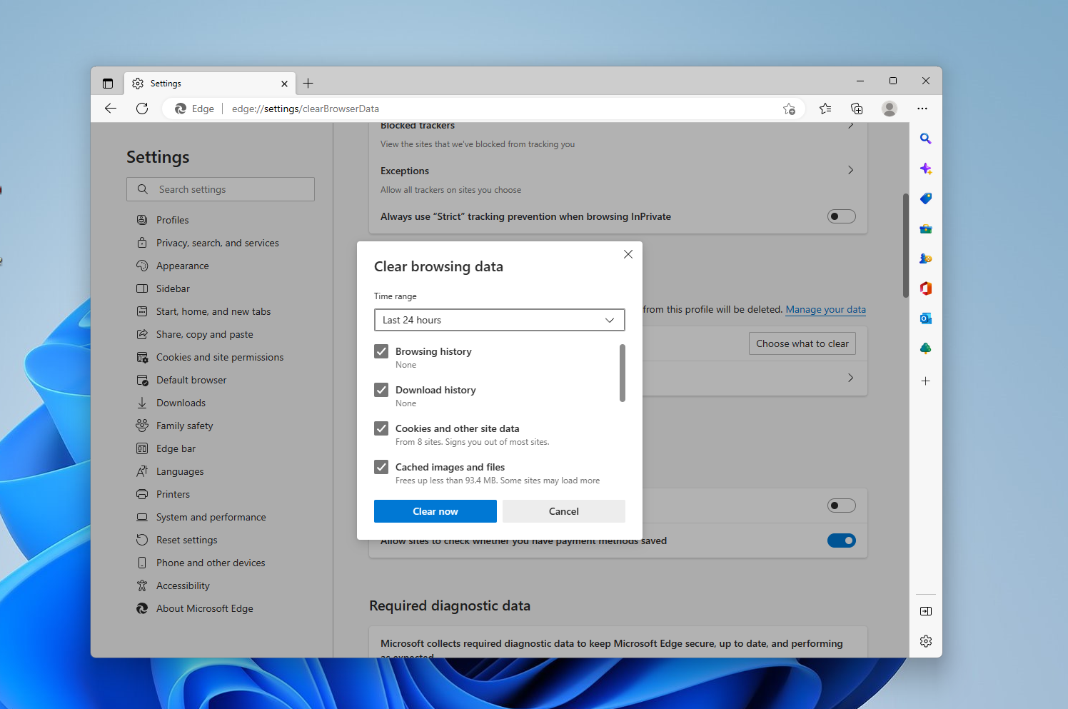 Vern om privatlivet på nettet